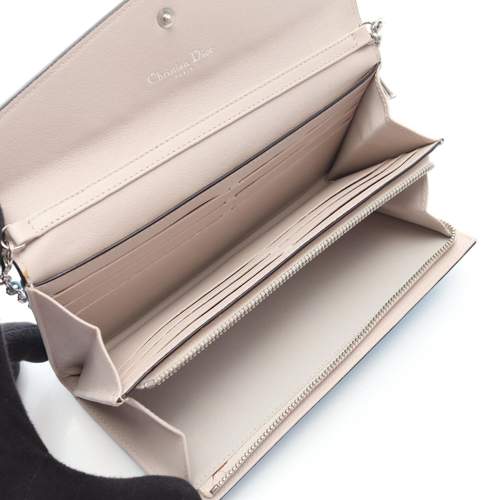 Christian Dior Long Wallet S0289Ptrl28Bu
