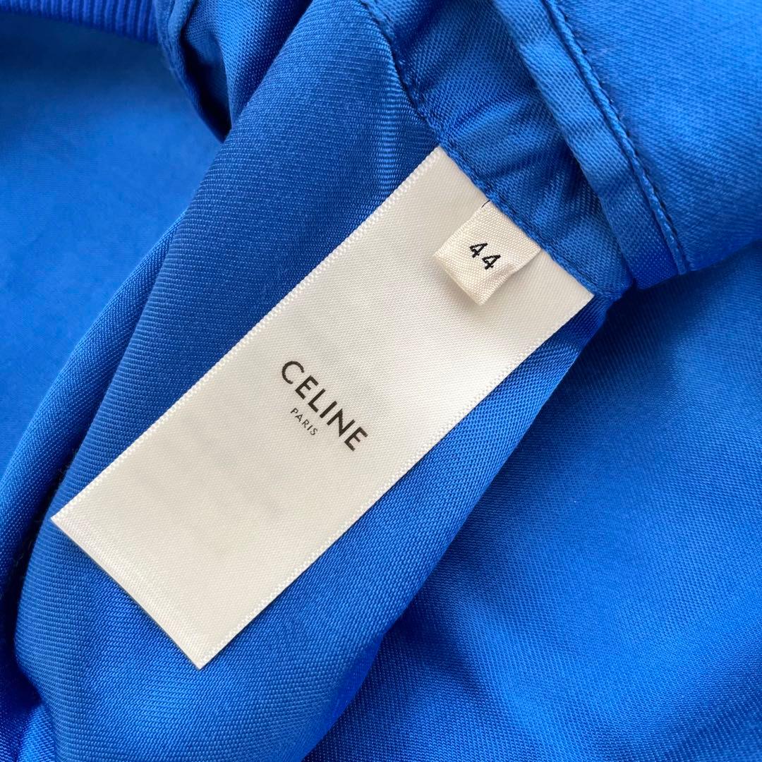 Celine Varsity Jackets Elecric Blue