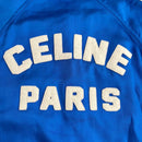 Celine Varsity Jackets Elecric Blue