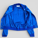 Celine Varsity Jackets Elecric Blue