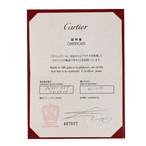 Cartier Ring Pt950 C 55