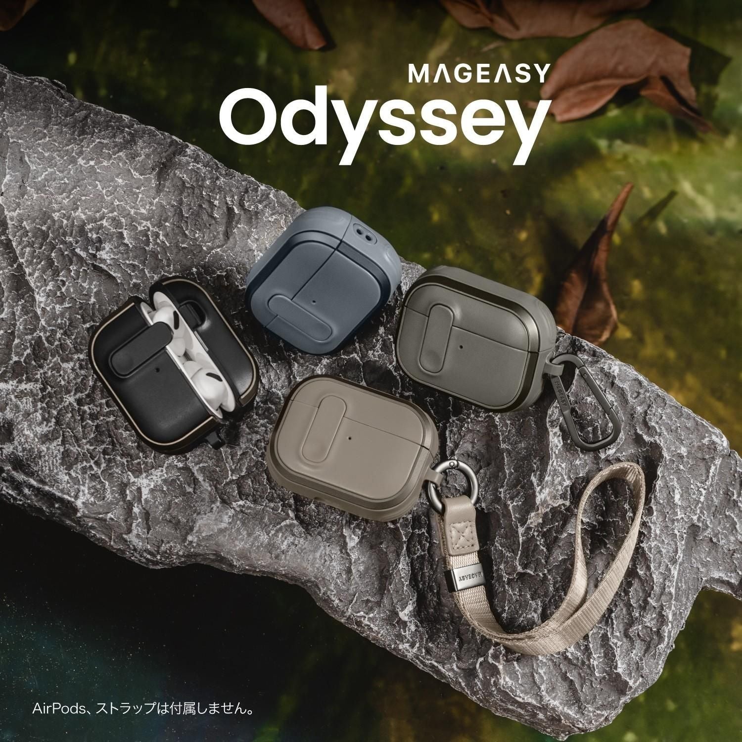 Earphone Case Airpods Pro2 Pro Magsafe 2 Mageasy Odyssey