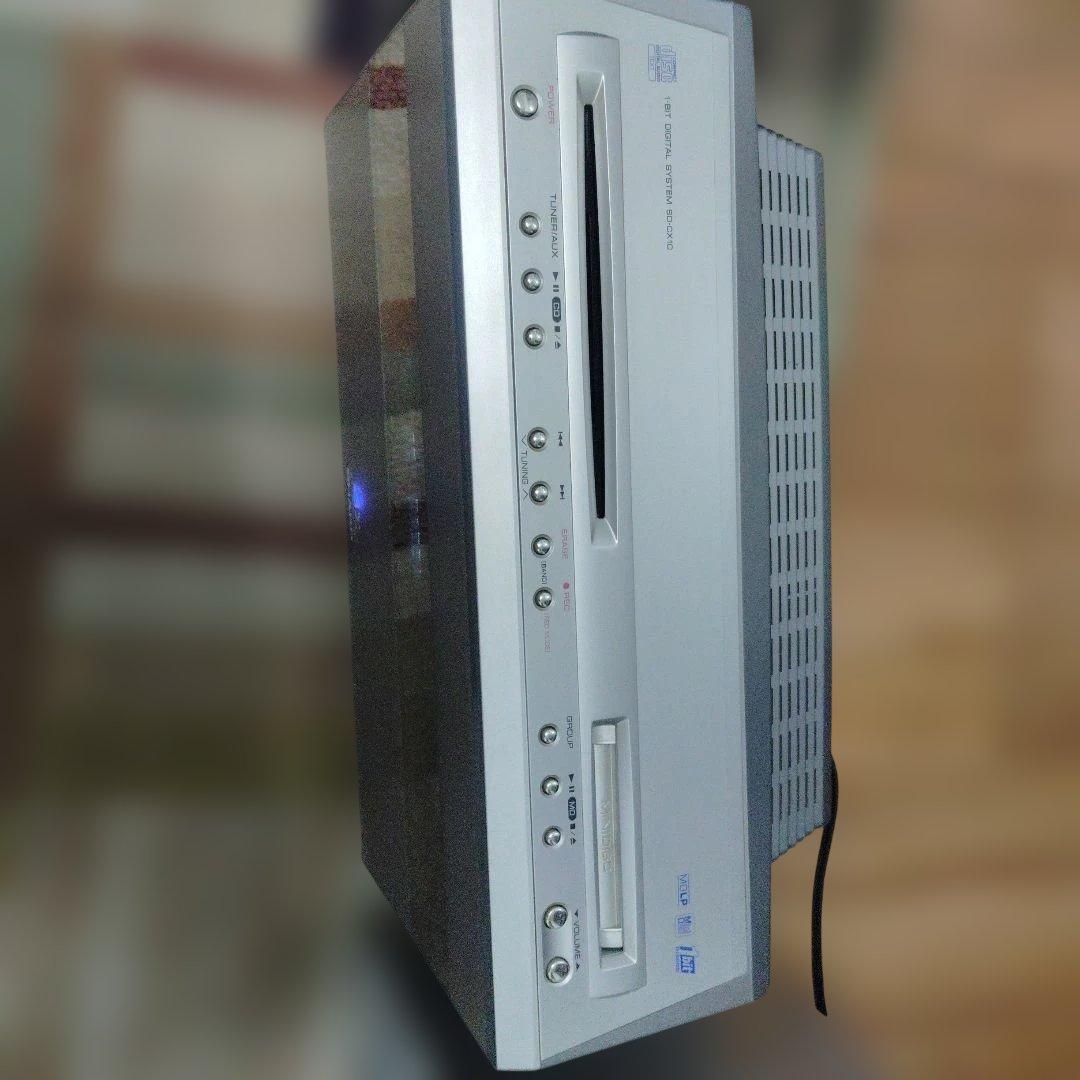 Sharp Mini Component Systems Cd Md Sd-Cx10-S