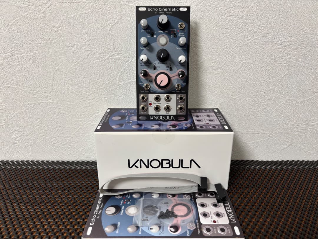 Modular Synthesizer Knobula Echo Cinematic