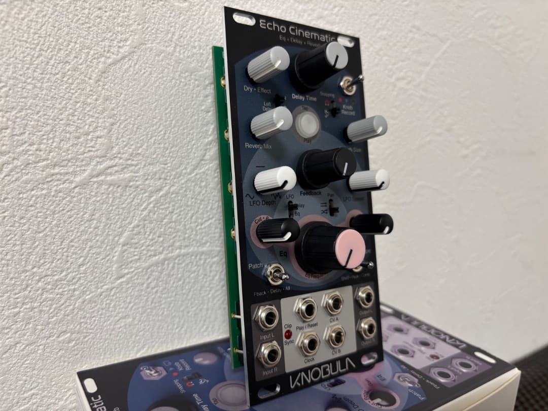 Modular Synthesizer Knobula Echo Cinematic