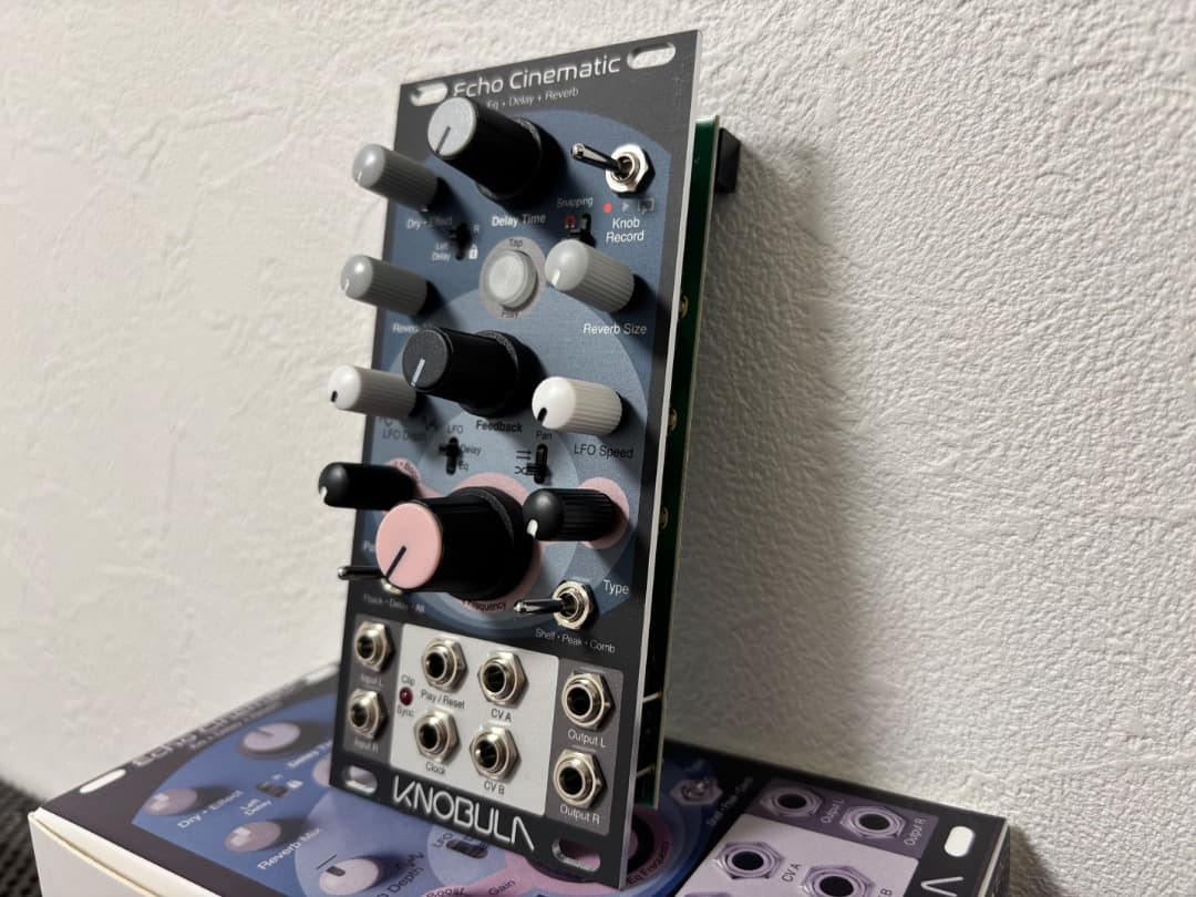 Modular Synthesizer Knobula Echo Cinematic