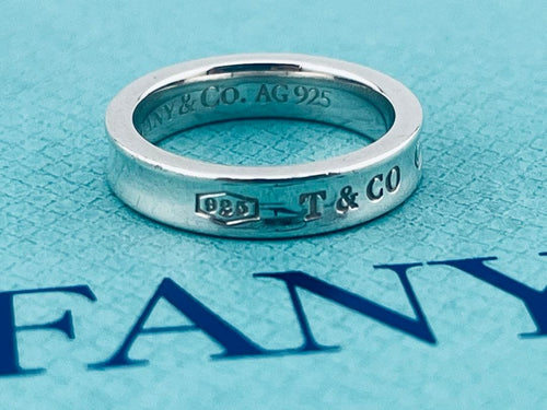 Tiffany Ring D080 1837 Ag925 6.5
