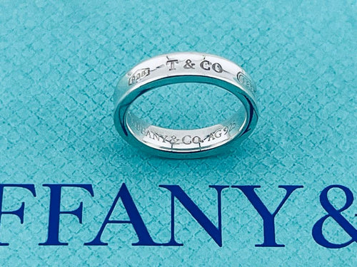 Tiffany Ring D080 1837 Ag925 6.5