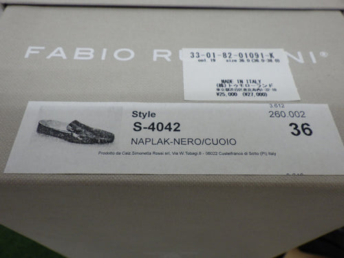 Fabio Rusconi Loafers Leather Shoes 36