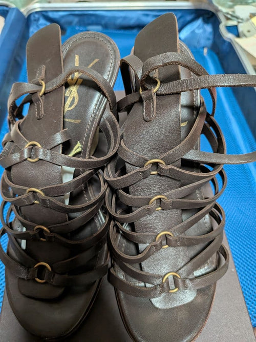 Yves Saint Laurent Sandals Ysl 36