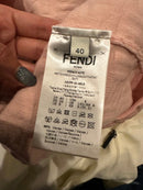 Fendi Long-Sleeve Three-Quarter-Sleeve