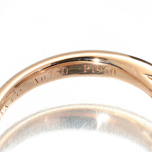Tiffany Ring Tiffany&Co. K18Pg 3 Ok