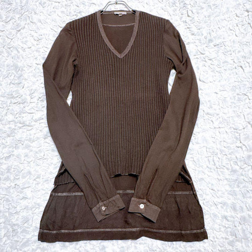 Dries Van Noten Long Sleeve V