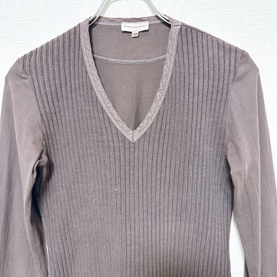 Dries Van Noten Long Sleeve V