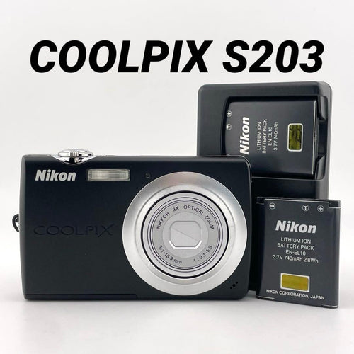Nikon Compact Digital Cameras Coolpix S203