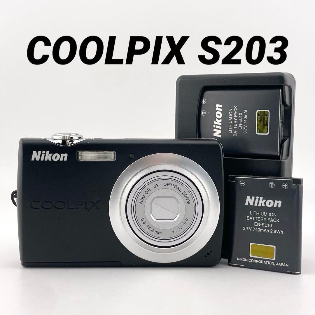 Nikon Compact Digital Cameras Coolpix S203