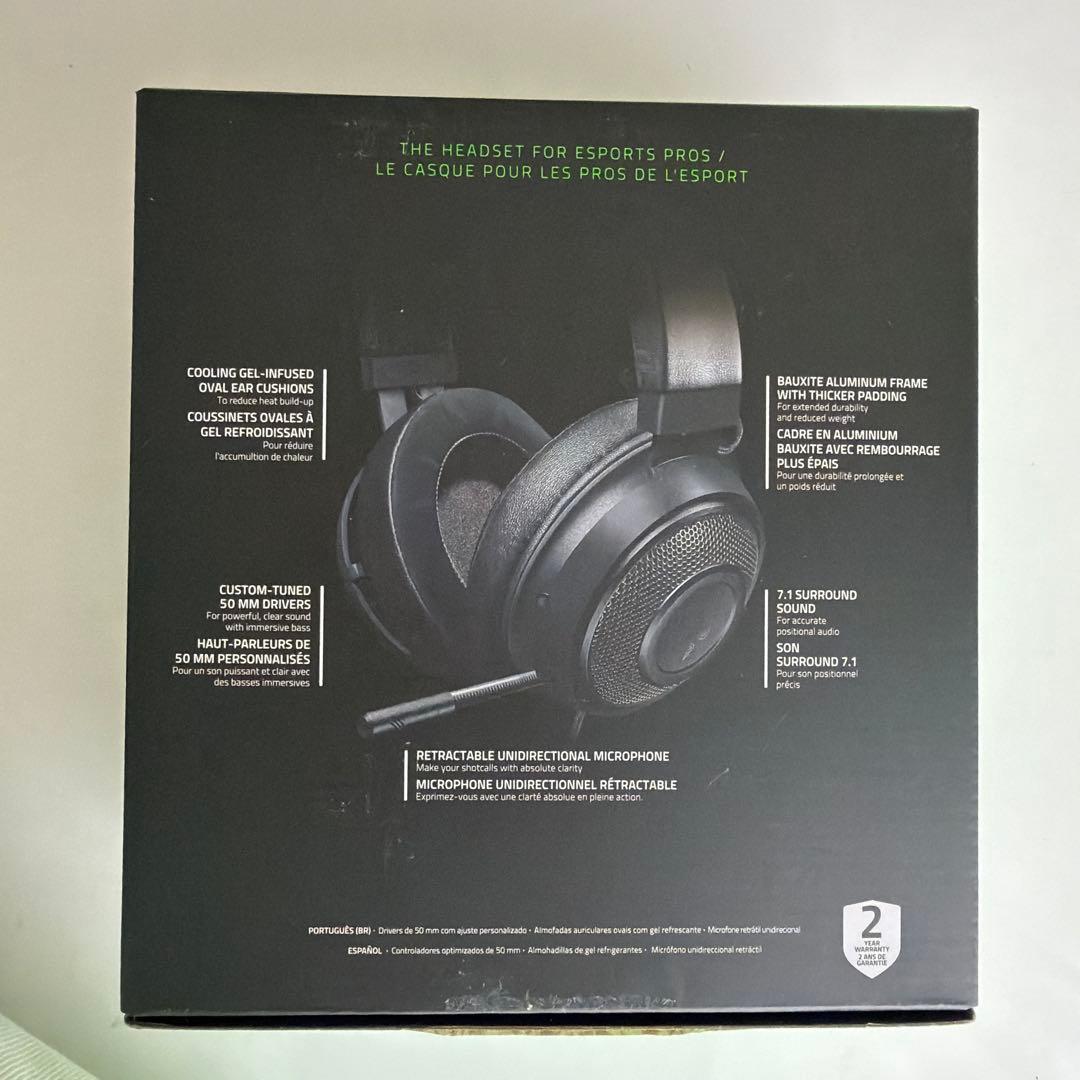 Razer Gaming Headphone Headset Kraken
