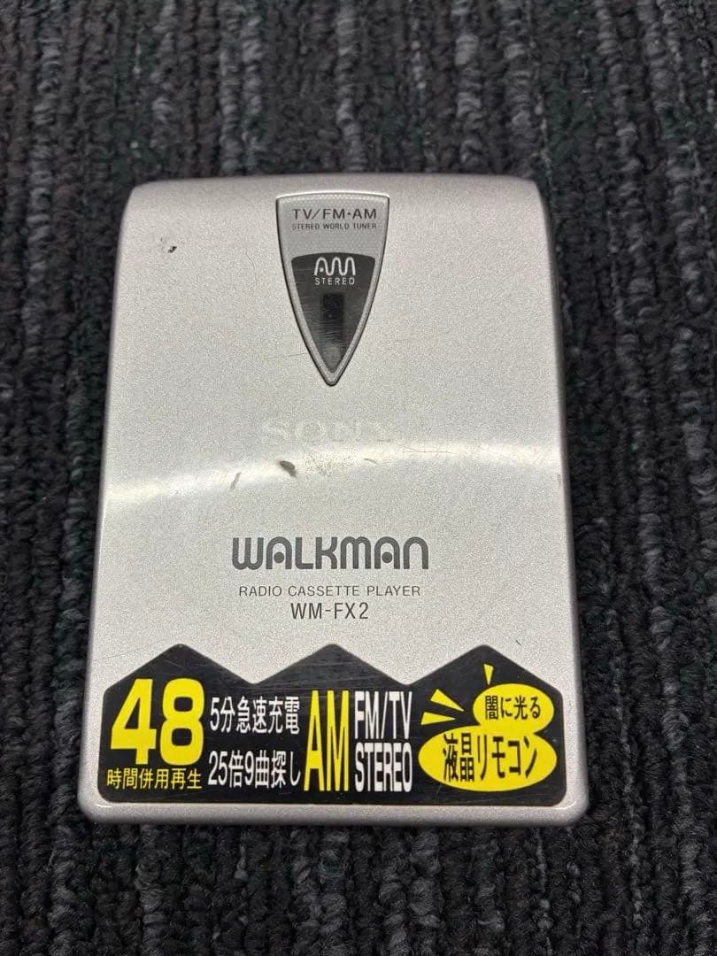 Sony Cassette Player Walkman Wm-Fx2