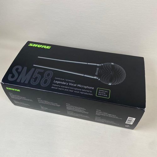 Dynamic Microphones Shure Sm58 Special Black Edition