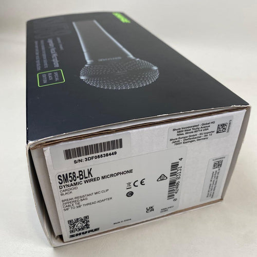 Dynamic Microphones Shure Sm58 Special Black Edition