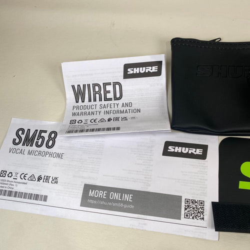 Dynamic Microphones Shure Sm58 Special Black Edition