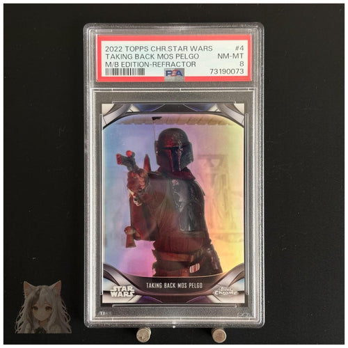 Topps Star Wars Psa8 2022 Chrome #4