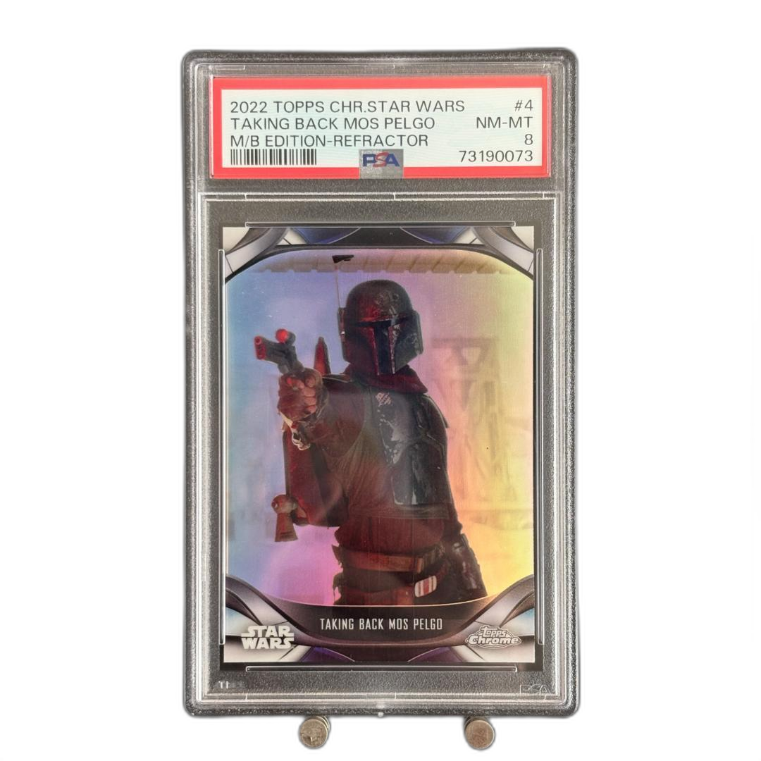 Topps Star Wars Psa8 2022 Chrome #4
