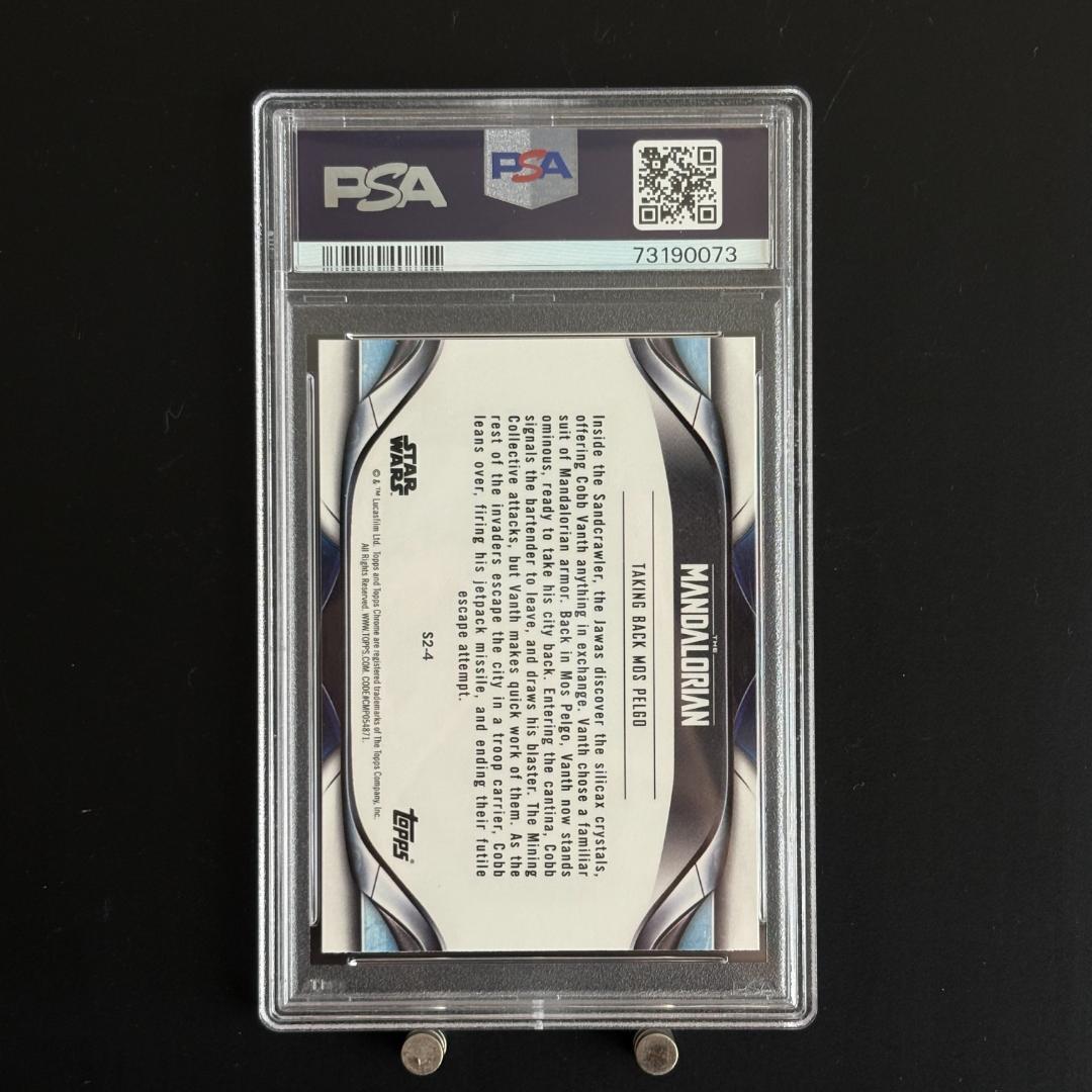 Topps Star Wars Psa8 2022 Chrome #4