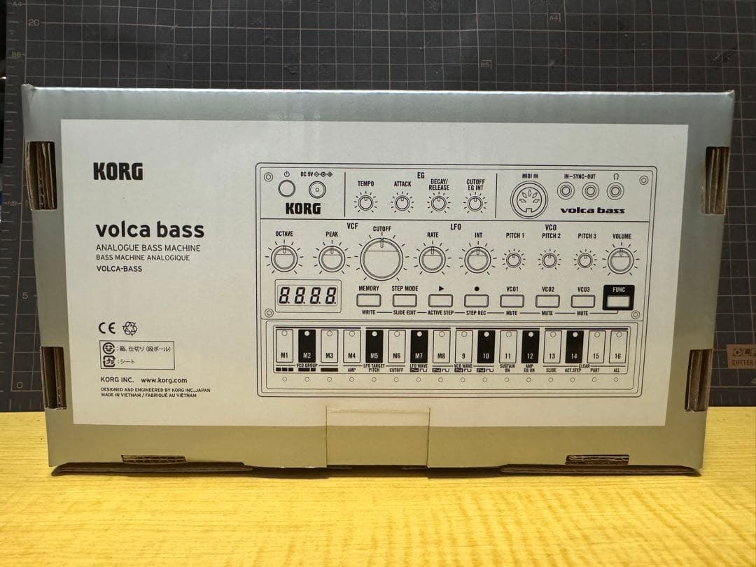Samplers Korg Volca Bass