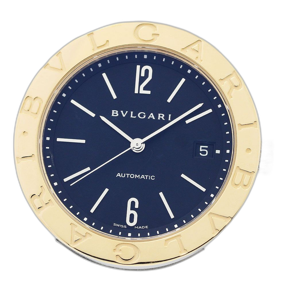 Bvlgari Automatic Winding Clock Bb38Sg Auto Yg _913954