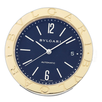 Bvlgari Automatic Winding Clock Bb38Sg Auto Yg _913954