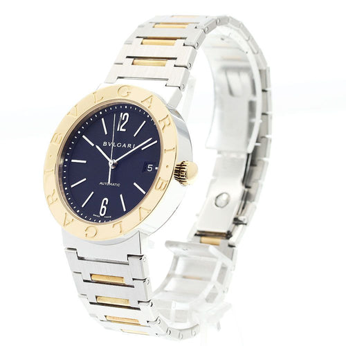 Bvlgari Automatic Winding Clock Bb38Sg Auto Yg _913954