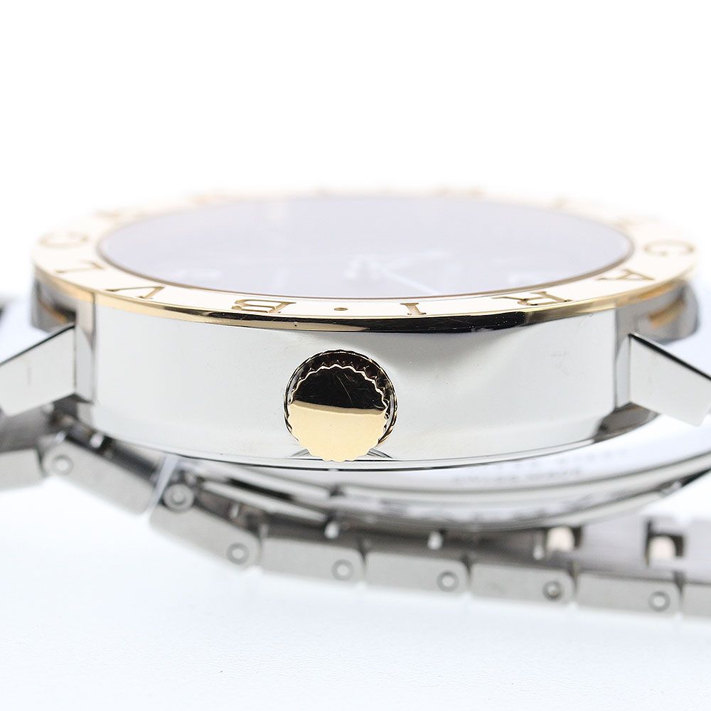 Bvlgari Automatic Winding Clock Bb38Sg Auto Yg _913954
