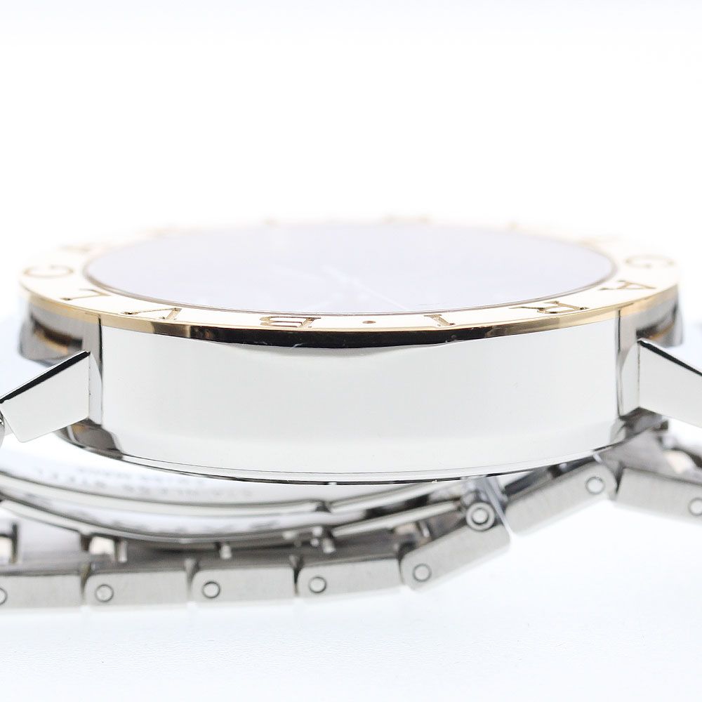 Bvlgari Automatic Winding Clock Bb38Sg Auto Yg _913954
