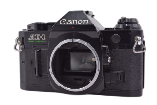 Slr Camera (Film) Canon Ae-1 Program #Am2672