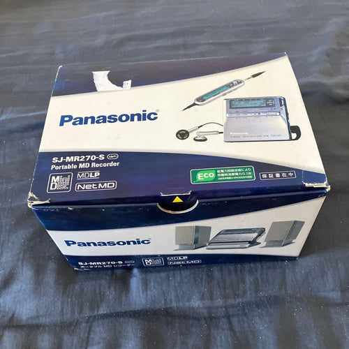 Portable Md Players Panasonic Sj-Mr270-S