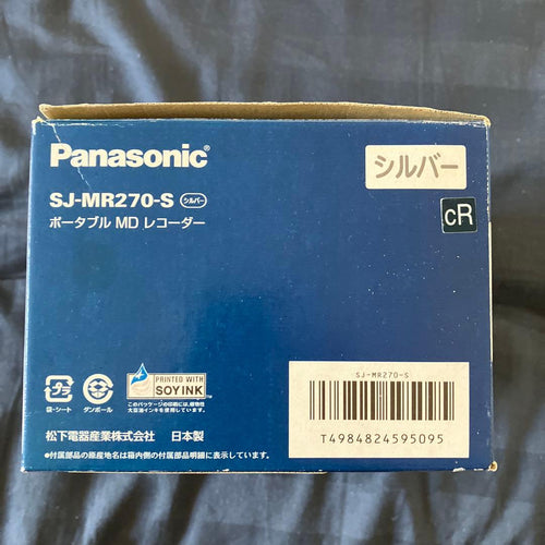 Portable Md Players Panasonic Sj-Mr270-S