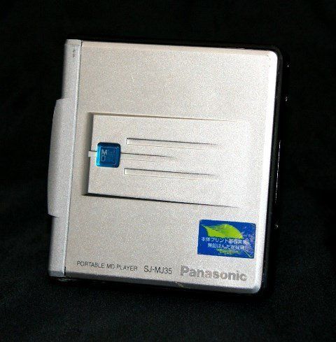 Portable Md Player Panasonic Sj-Mj35-S Mdlp