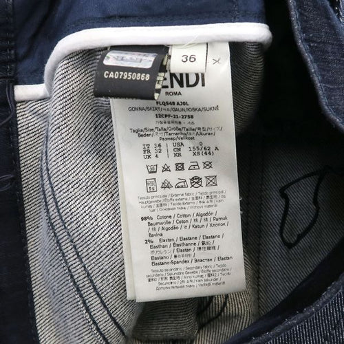 Fendi Tight Skirt Flq548 B