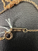 Tiffany Necklace K18Pg/ Pt950