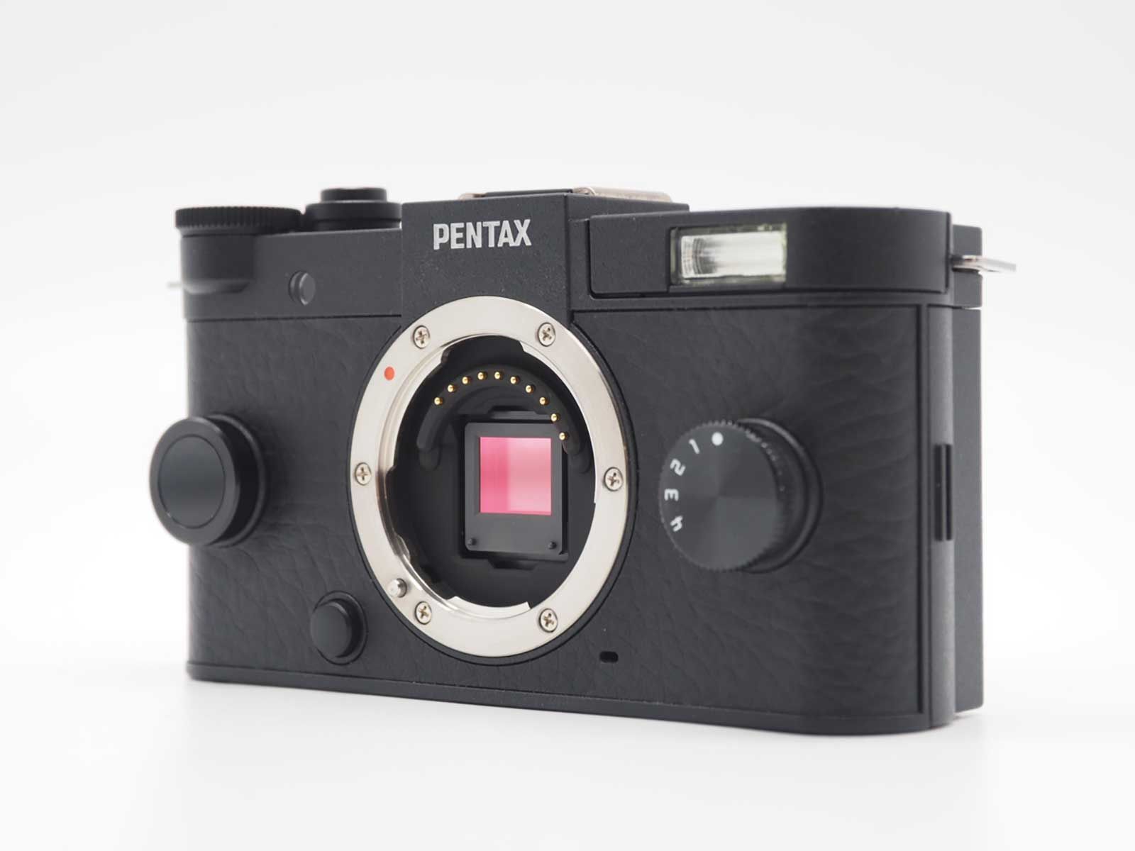 Pentax Mirrorless Interchangeable Lips Q-S1 Digital Camera Black Body 2187