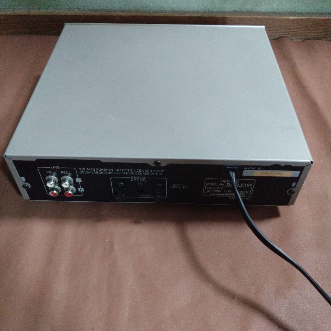 Denon Cd Md Cassette Deck Dmd-F100