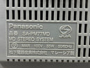 Panasonic Mini -Component Sa-Pm77Md Md/Tape Cd Ok