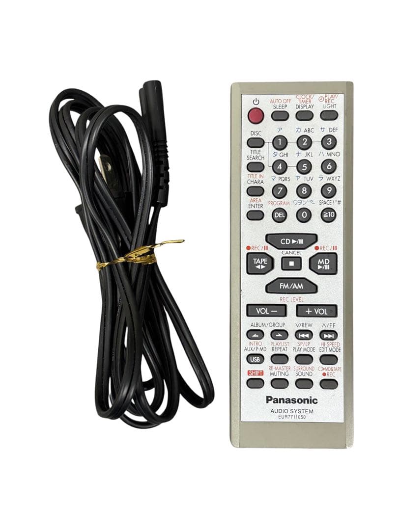 Panasonic Mini -Component Sa-Pm77Md Md/Tape Cd Ok