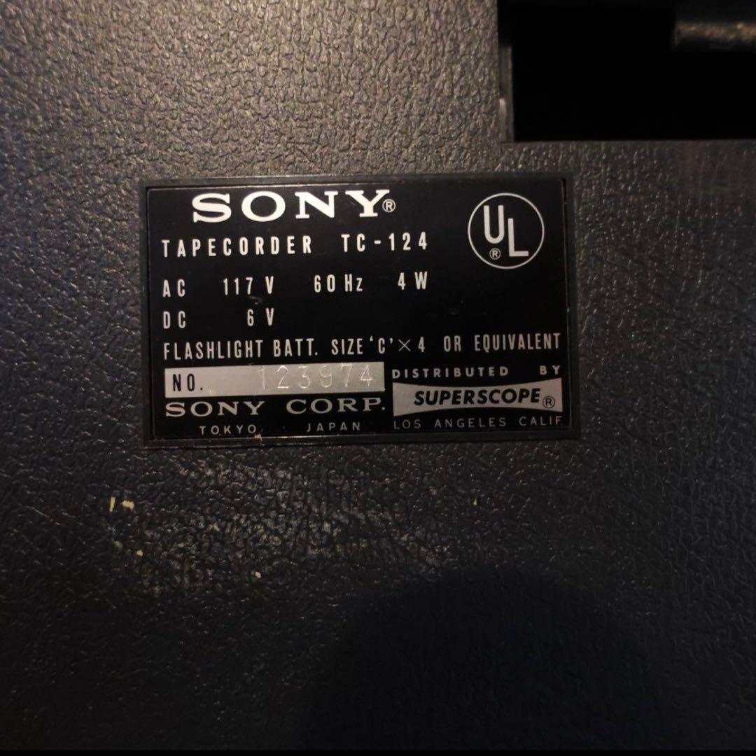 Sony Cassette Players Tc-124