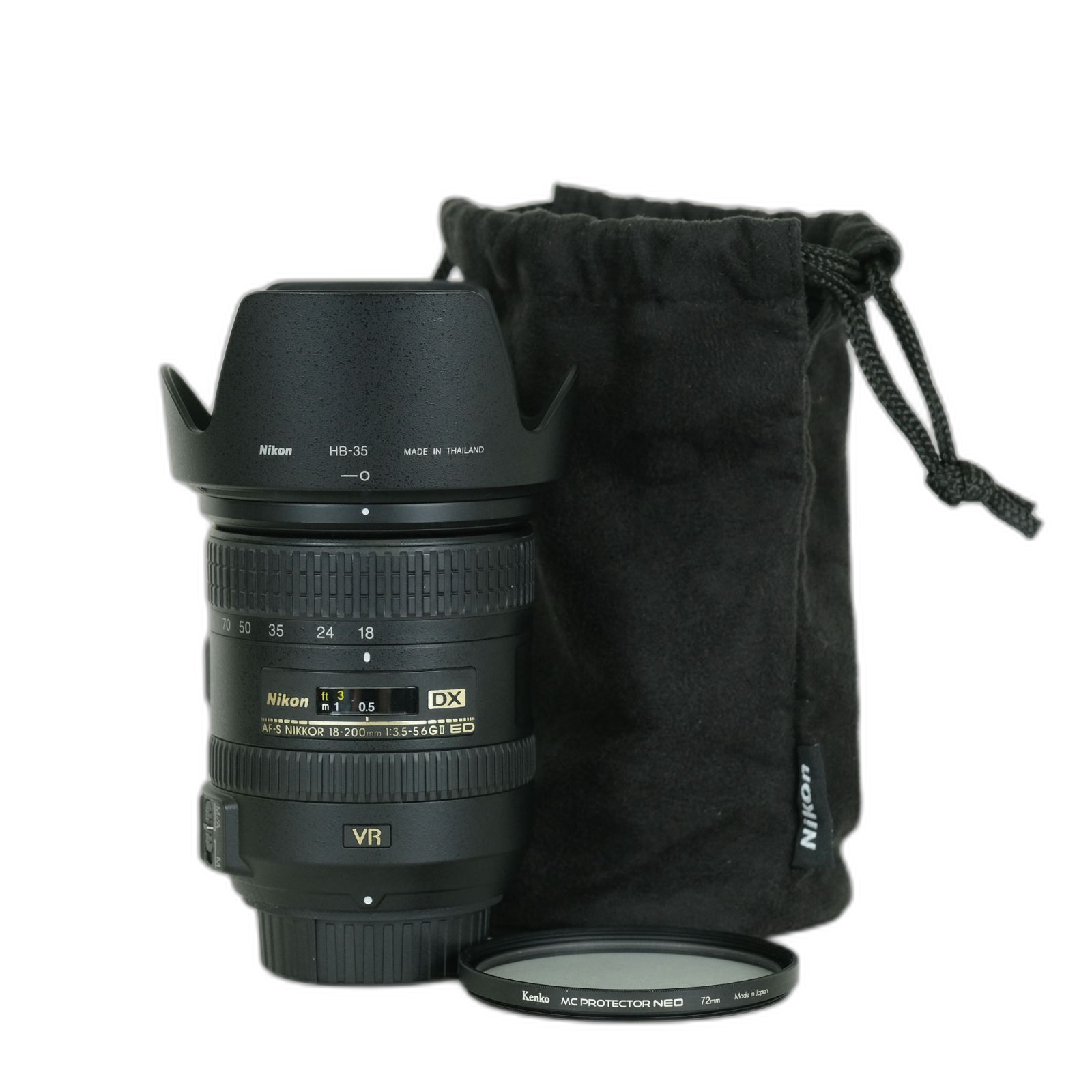 Nikon Lens (Zoom) Af-S Dx Nikkor 18-200Mm F3.5-5.6G Ed Vr Ii F
