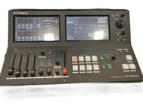 Roland Interface Vr-400Uhd Av Streaming Mixer