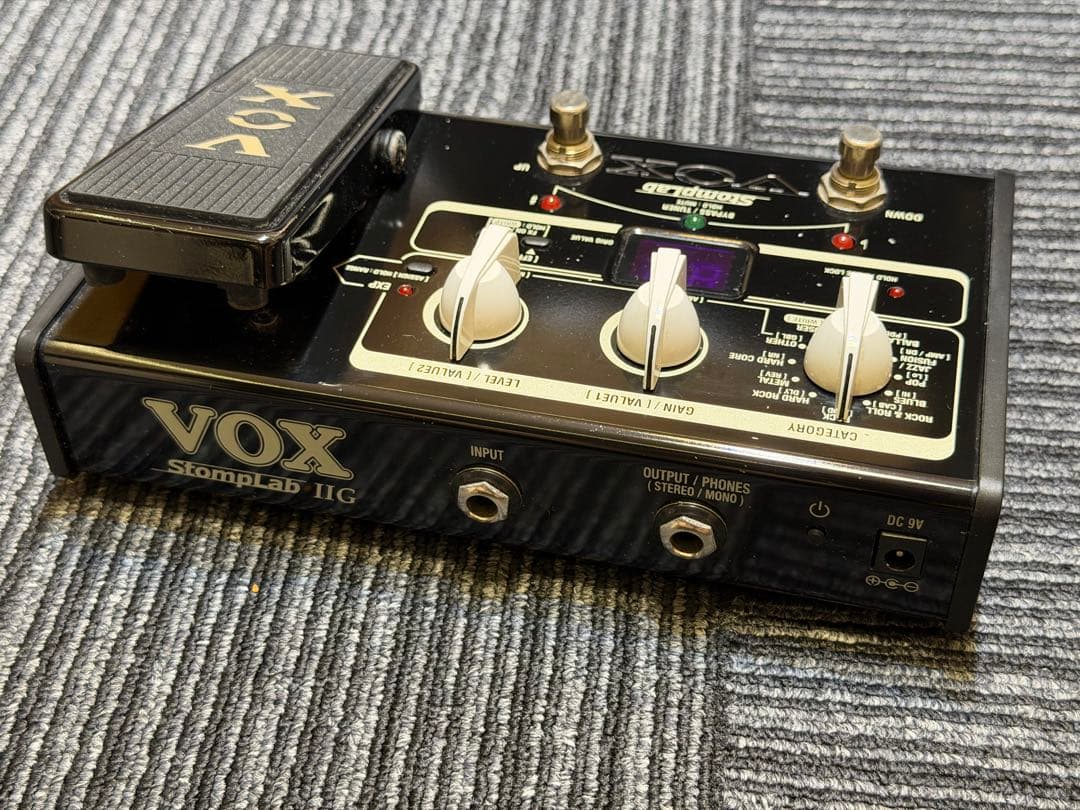 Vox Guitar Effects Units Korg Stomplab Iig