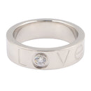 Cartier Ring 2006 1P K18Wg 1Pd