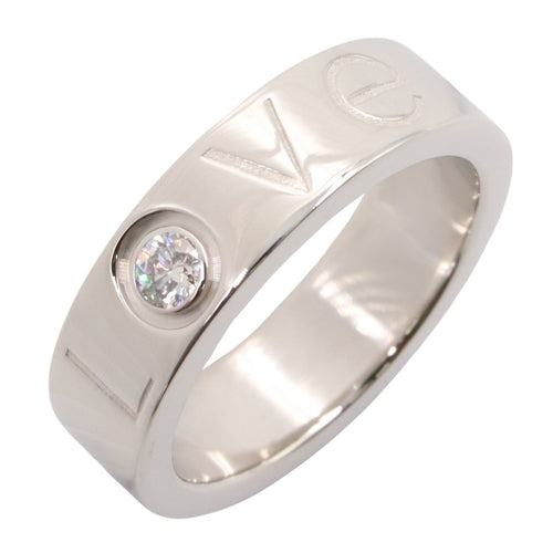 Cartier Ring 2006 1P K18Wg 1Pd